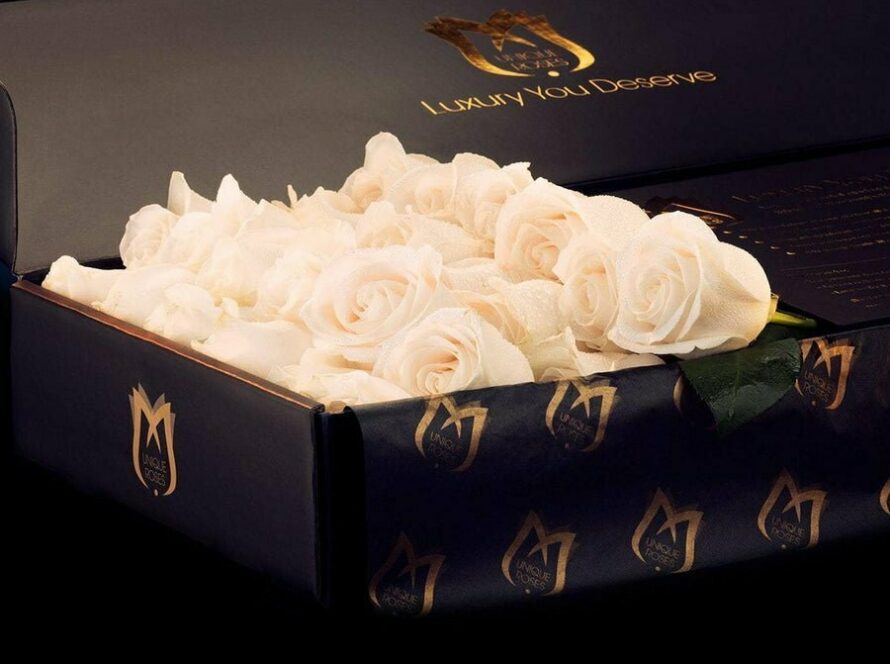White Roses from Envie Roses Edinburgh